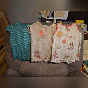 Set Of 3 Infant Rompers, 18 Months